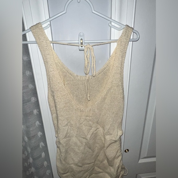 Adjustable Scrunch side cover up dress - Picture 1 of 4